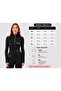 Gold Zippered Long Sleeve T-Shirt Blouse Fingerless - 5