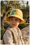 Boy's Dinosaur Detailed Cotton Summer Hat (1-3 Years) (Size 50 cm) - 6