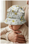 0-18 Months Baby Girl Floral and Rabbit Patterned Cotton Summer Sun Hat (Size 44-46 cm) - 6
