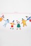 Multicolored Animal and Child Figured Banner - 4