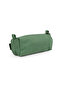 Green Clinker Crinkle - 2 Zippered Wrist Strap Pocket, Phone and Makeup Bag, Wallet Pen Holder 1115J - 4