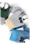 97.1% Acrylic 2.2% Polyamide 0.7% Elastane Baby Boy Gloves (1-3 Years) - 6