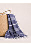 Organic Certified 100% Cotton Striped Sultan Peshtamal / Beach, Bath, Sauna, Spa, Pool Towel