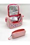 A+ Quality Girl Melodi Pink Primary School Orthopedic 3-Piece Set with Pen Holder, Foil-Lined Lunch Bag, 3 Compartments 509 - 8
