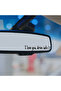 I Love You Drive Safe Car Mirror Stickers Affectionate Reminder Heartfelt Safety Reminder for Wom... - 3