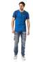 Cd131 Colorful Patched Low Waist Men's Jeans - 6