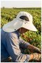 Unisex Safari Hat with Breathable Mask for Farming, Camping, and Fishing - 8