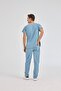 Smoke Gray Dr. Grays Doctor Nurse Medical Scrubs Set Terry Cotton Fabric - 7