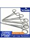 12.5cm Staight FLYSAND Stainless Steel Fishing Plier Scissor Line Cutter Hook Remover Forceps Tackle