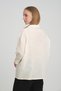 V-Neck Thin Linen Oversized Blouse (B24-002) - 5