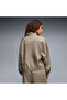 Sport Woven Women's Brown Stand Collar Jacket - 2