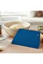 Plastic Rectangular Dough Scraper Blue 10-Piece Set Rectangular Blue 19X12.5 cm 10 Pcs - 4