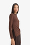 Fitted Crew Neck Long Sleeve T-Shirt G5677Ax25Wn - 3