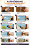 ديكور باب المدرسة - مقاس 100×200 سم - 2