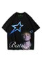 Oversize Unisex Crush Tshirt Boyband Group New Male Group Song Men's Group Printed T-Shirt Unisex the Crush Tshirt Special Series