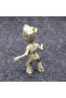 Bandai with retail package Groot Tiny Cute Baby Tree Man Stand Ver Action Figure Toys 10cm - 4