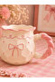 Bow Patterned Handmade Ceramic Mug |   Decorative Gift Mug - 2