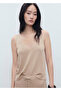 Knitwear Blouse with V-Neck
