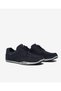 Men's Navy Blue Genuine Leather Marine Shoes 6Y1Ca00102 - 3