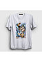 Unisex White Johnny Joestar Anime Jojo T-shirt321490tt