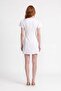 Short sleeve mini bodycon dress for women - 4