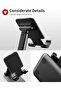 Portal AE Plastic Table Mount Desktop Mobile Phone Stand, Mobile Holder Adjustable Black (1 Piece) - 3