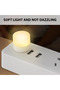 1Pc Mini USB Night Light, Warm , Eye Protection for Reading. LED Lamp for PC & Power Bank. - 6