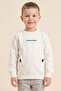 Boy's Sweatshirt with 2 Thread Pockets and Printed Design - 3