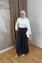 Molly Nelly Women's Loose Wide Leg Pants - 3
