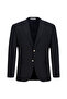 6 Drop Regular Fit Standard Cut Wool Blazer Jacket - 2