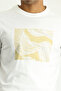 Printed Slim Fit Crew Neck Cotton T-Shirt - 5