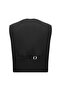 7 Drop Slim Fit Striped Combination Vest Suit - 5