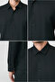 Long Sleeve Slim Fit Classic Collar Oxford Cotton Easy-Iron Shirt - 4