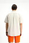 Short Sleeve Regular Fit Button Collar Linen Look Cotton Sports Shirt - 7
