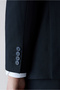 7 Drop Super Slim Fit Extra Slim Fit Mono Collar Wool Suit - 6
