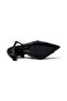 فستان سهرة مفتوح الظهر بحزام متقاطع من الجلد اللامع - 5