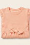 Girl's Dress Long Sleeve Bowknot Lycra Crinkle Fabric - 5