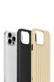 iPhone 12 Pro Max Vorian Double Layer Case Vanilla Pinstripe - 3