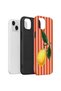 iPhone 14 Plus Vorian Double Layer Case Sicilian Lemon Red Stripe - 3
