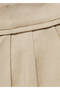 Linen Shorts with Belt Bow - 5
