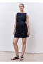 Diplomatic Striped Boat Neck Dress - 2