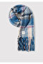 وشاح مربعات مع شرابات 1912810 -28616 - 2