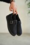 Kb-kx1 kuback navy blue furry daily men's shoes - 2