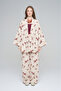 Women's Ethnic Floral Embroidered and Sequin Embellished Kimono - 4