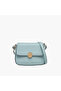Textured Crossbody Bag with Detachable Strap