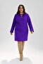 Women's Plus Size Collar Detailed Dress - 7