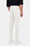 Ds Damat Slim Fit White Gofre Jogger Pants - 4