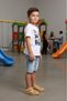 S10372 Tobby Leon Mustard Daily Boy Sandals - 6