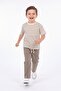 Muslin Pants Single Jersey T-Shirt 2-Piece Set - 4