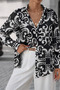 Women's Patterned Stylish Shirt